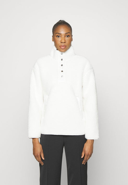 Athleta COZY - Fleecepullover - Magnolia White