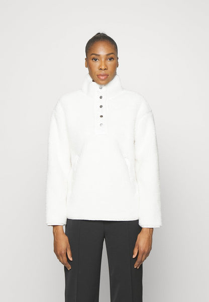 Athleta COZY - Fleecepullover - Magnolia White