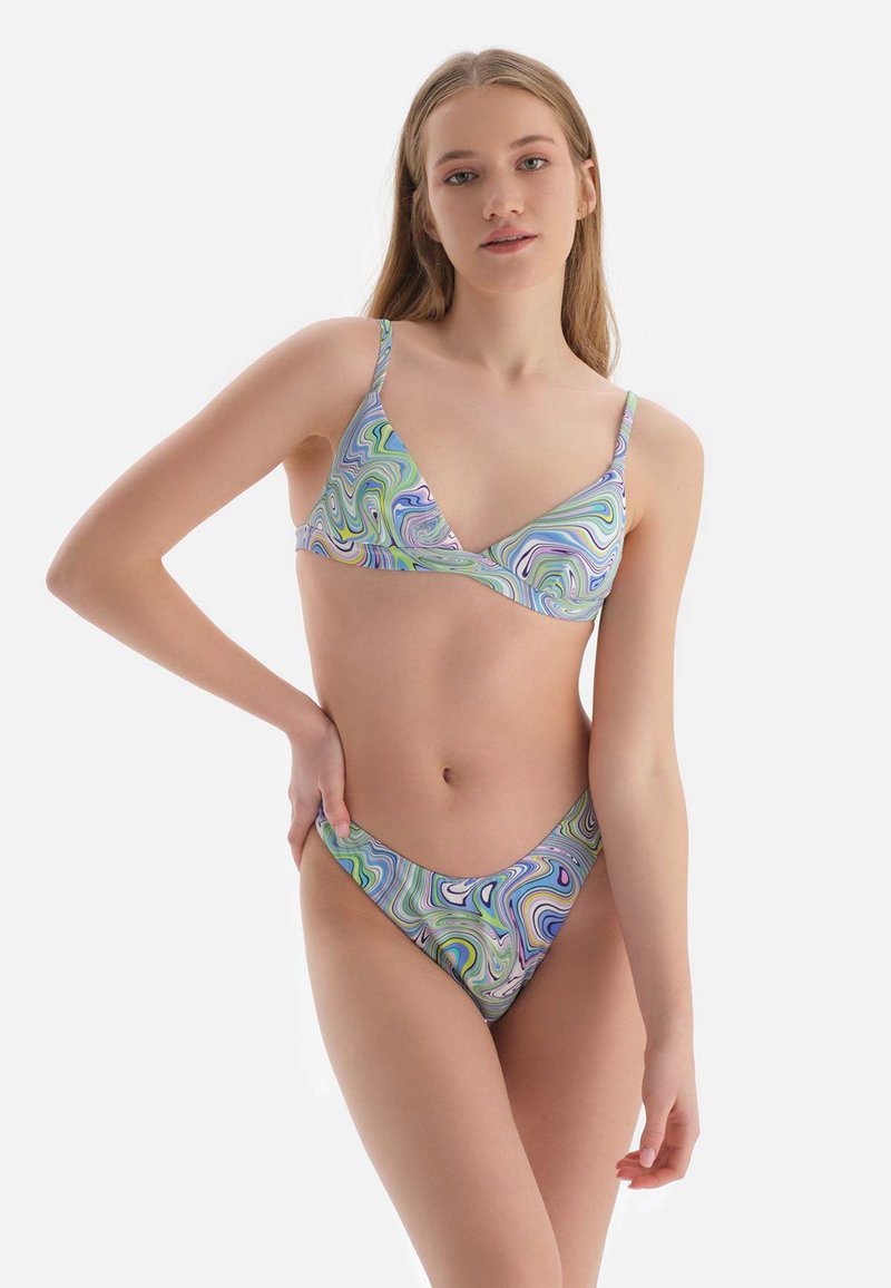  PSYCHEDELIC WAVE - Bikini-Hose - Lilac
