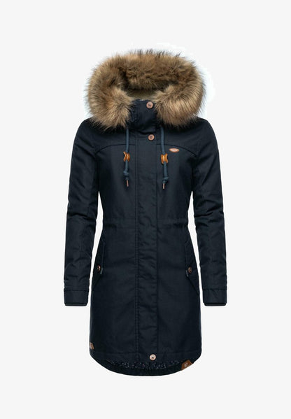 Ragwear TAWNY - Wintermantel - Navy