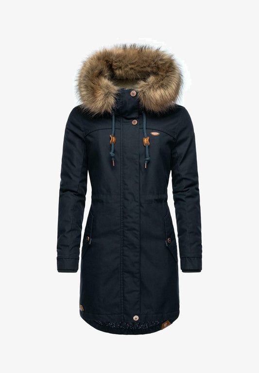 Ragwear TAWNY - Wintermantel - Navy