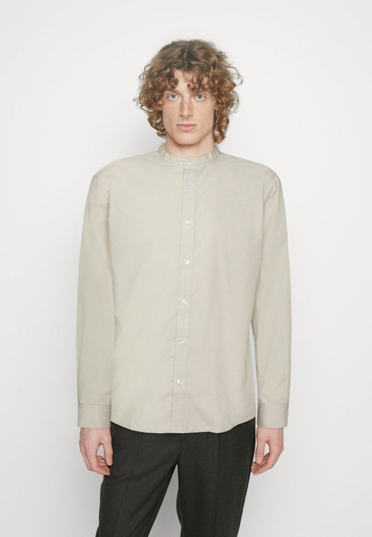 Only & Sons ONSSANE MAO SOLID - Hemd - Silver Lining