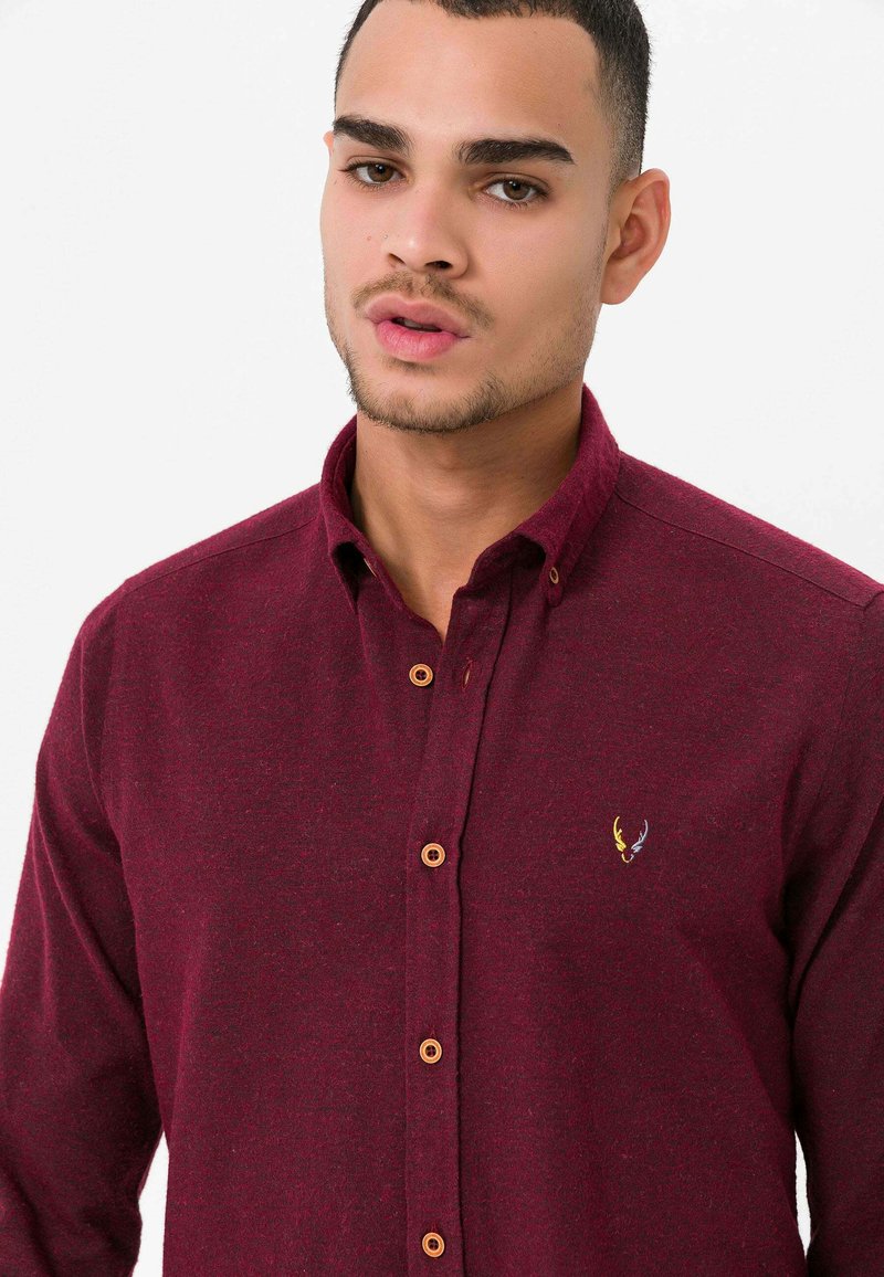  REGULAR FIT - Hemd - Bordeaux