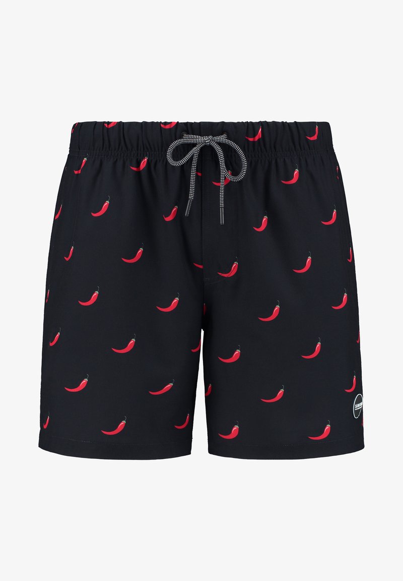 Shiwi CHILI PEPPER - Badeshorts - Black