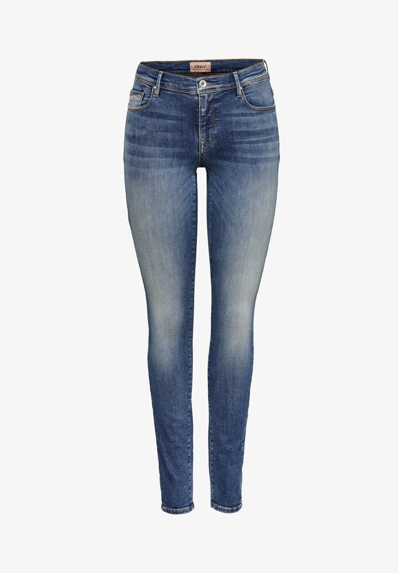 ONLY ONLSHAPE - Jeans Skinny Fit - Medium Blue Denim