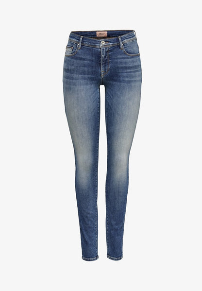 ONLY ONLSHAPE - Jeans Skinny Fit - Medium Blue Denim