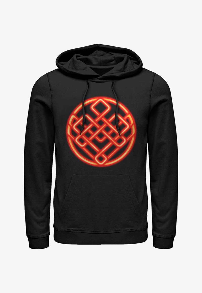 Henry Tiger SHANG CHI NEON SYMBOL - Kapuzenpullover - Black