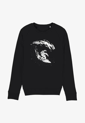  NATUR IST SCHÖN - Sweatshirt - Black