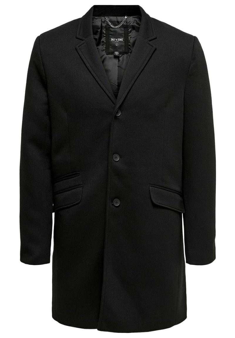 Only & Sons ONSJULIAN KING COAT - Klassischer Mantel - Black