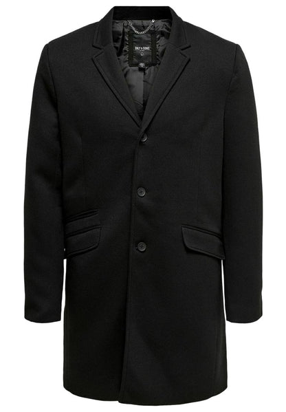 Only & Sons ONSJULIAN KING COAT - Klassischer Mantel - Black