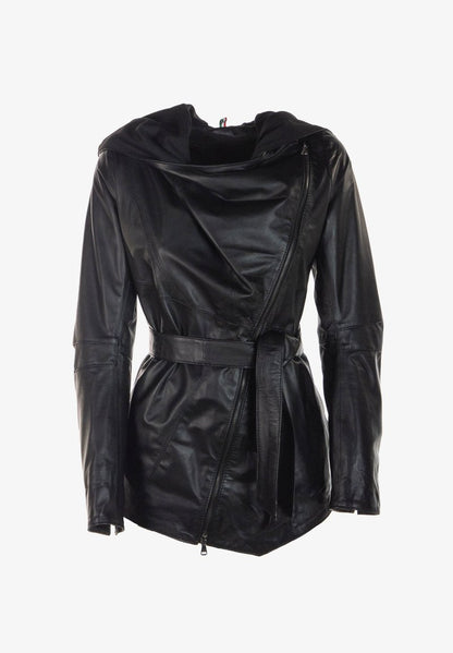  COLIMA - Lederjacke - Black