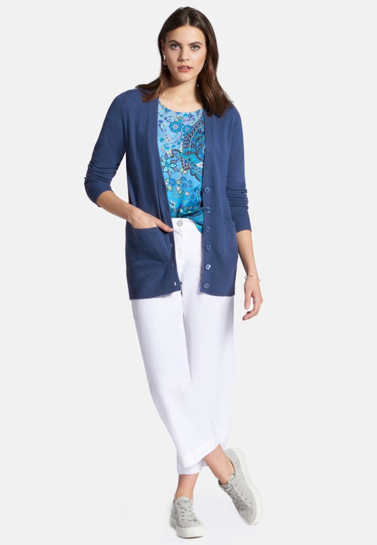  PETER HAHN - Strickjacke - Blue