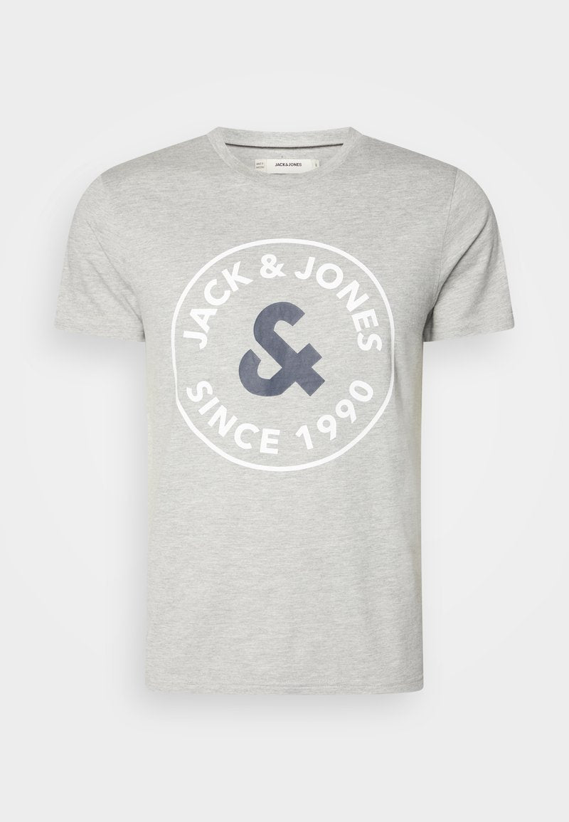 Jack & Jones JACAARON TEE AND PANTS SET - Pyjama - Light Grey