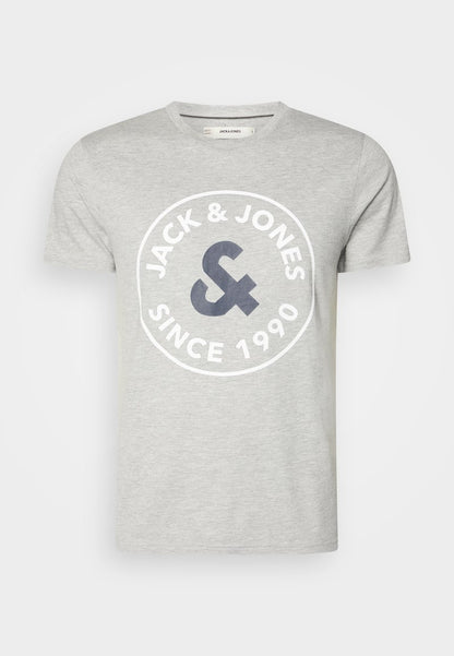 Jack & Jones JACAARON TEE AND PANTS SET - Pyjama - Light Grey