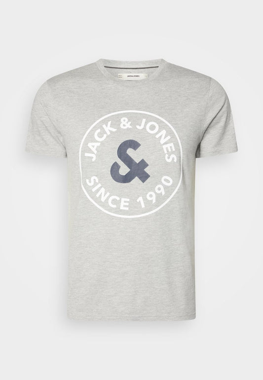 Jack & Jones JACAARON TEE AND PANTS SET - Pyjama - Light Grey