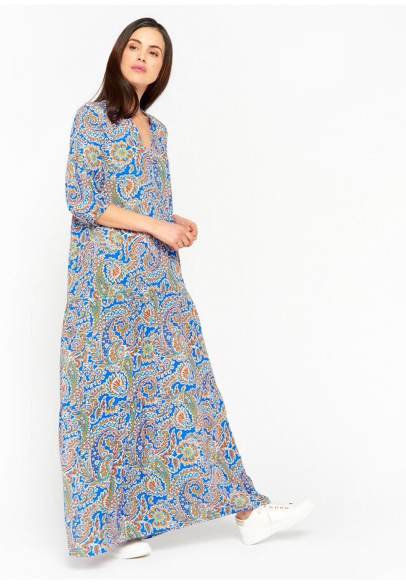 LOLALIZA WITH PAISLEY PRINT - Maxikleid - Blue