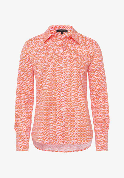 MORE&MORE Hemdbluse - Orange