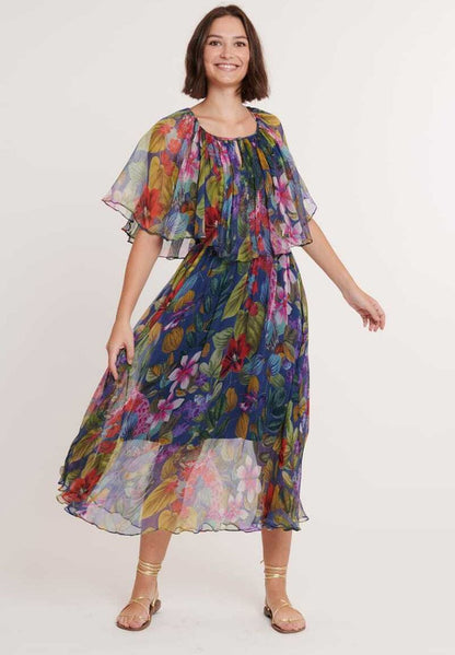 DERHY CALUIRE - Freizeitkleid - Bleu
