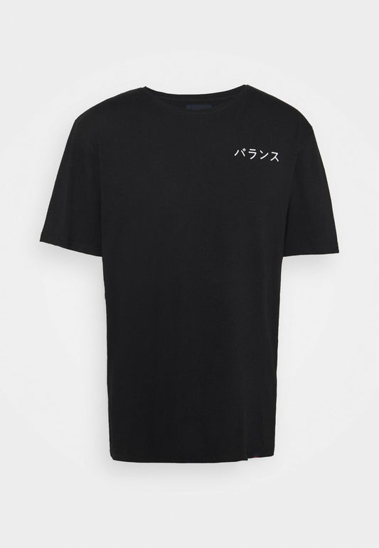 Denim Project DRAGON BOX TEE - T-Shirt Print - Black