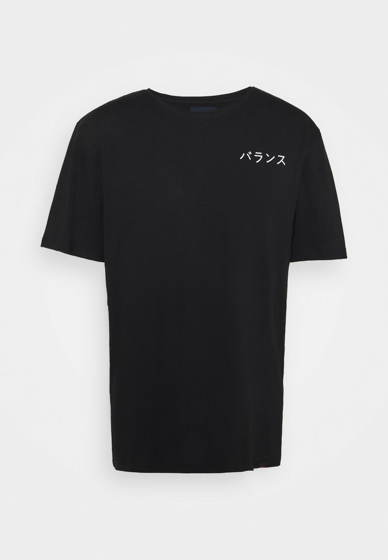 Denim Project DRAGON BOX TEE - T-Shirt Print - Black