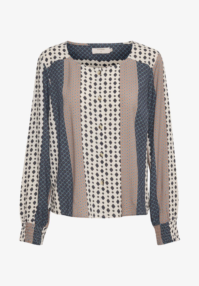 Cream CRMAGDA - Bluse - Alascan Blue Patchwork