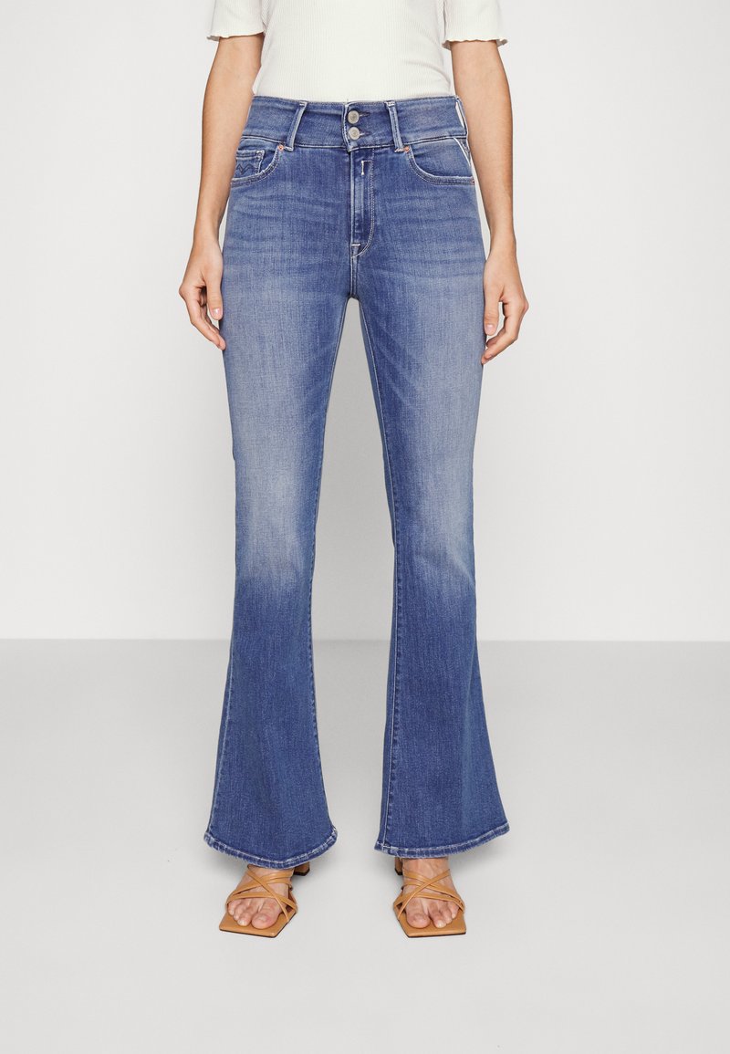 Replay Jeans Bootcut - Medium Blue