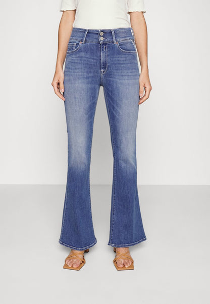 Replay Jeans Bootcut - Medium Blue