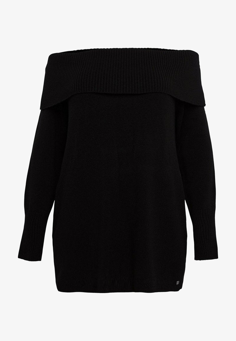  SHEEGO PULLOVER - Strickpullover - Schwarz