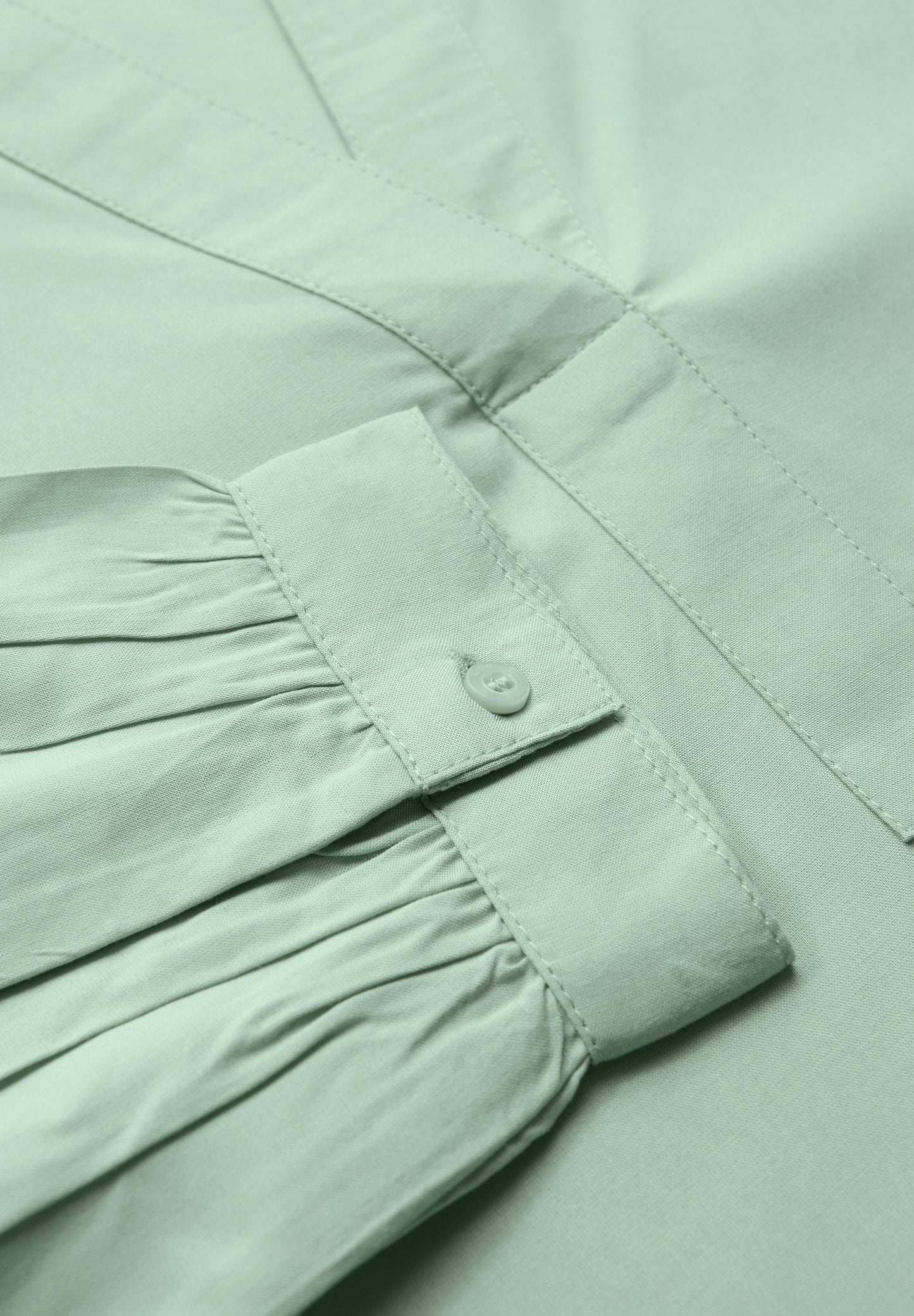 STREET ONE SPLIT NECK - Blouse - Grün