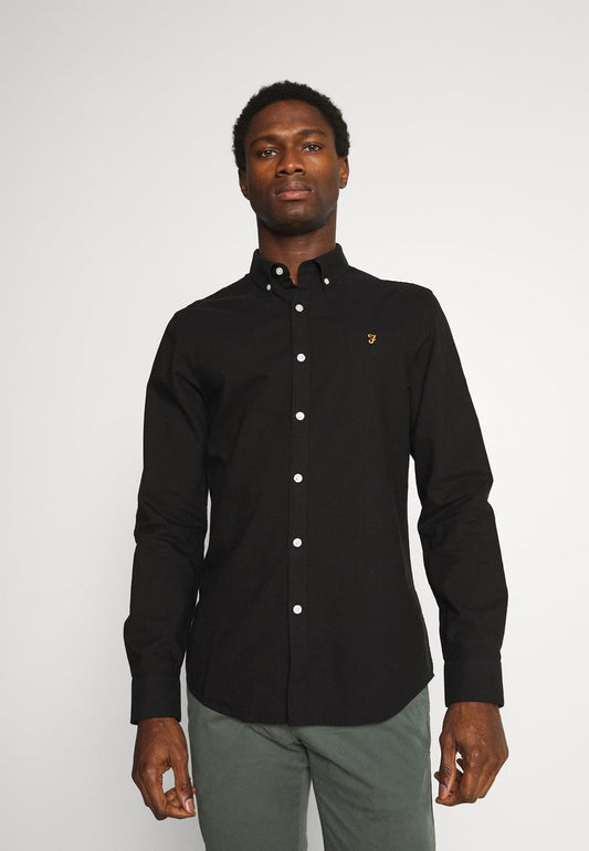 Farah BREWER - Hemd - Black