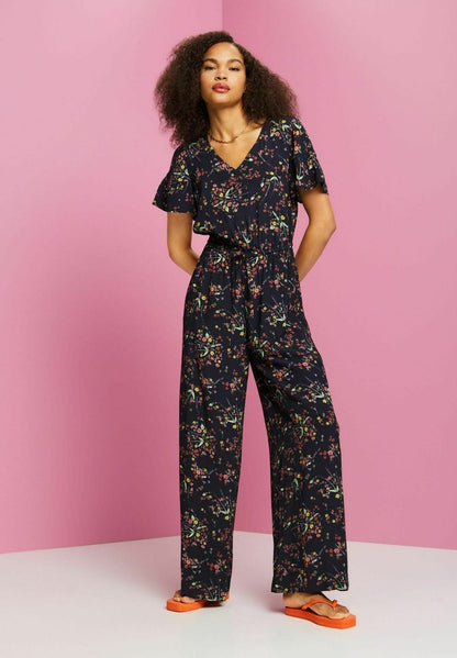 Edc By Esprit OVERALLS - Jumpsuit - Blue