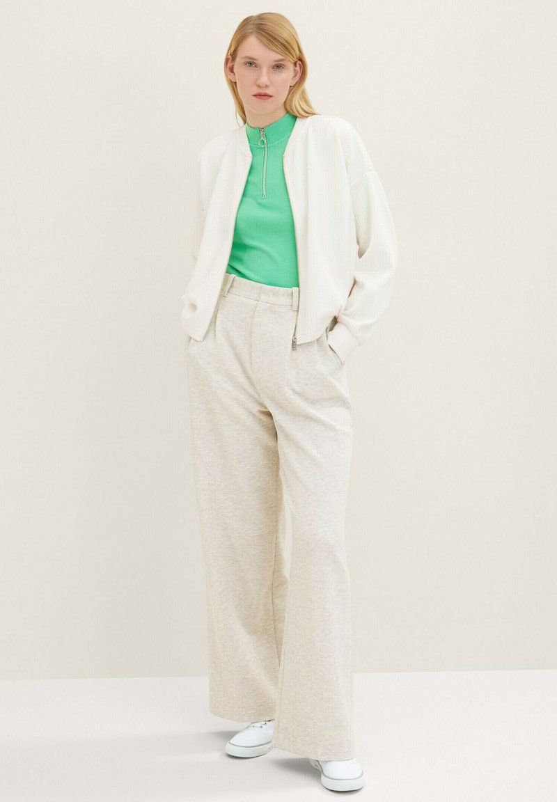 TOM TAILOR Denim TROYER - Strickpullover - Strong Green