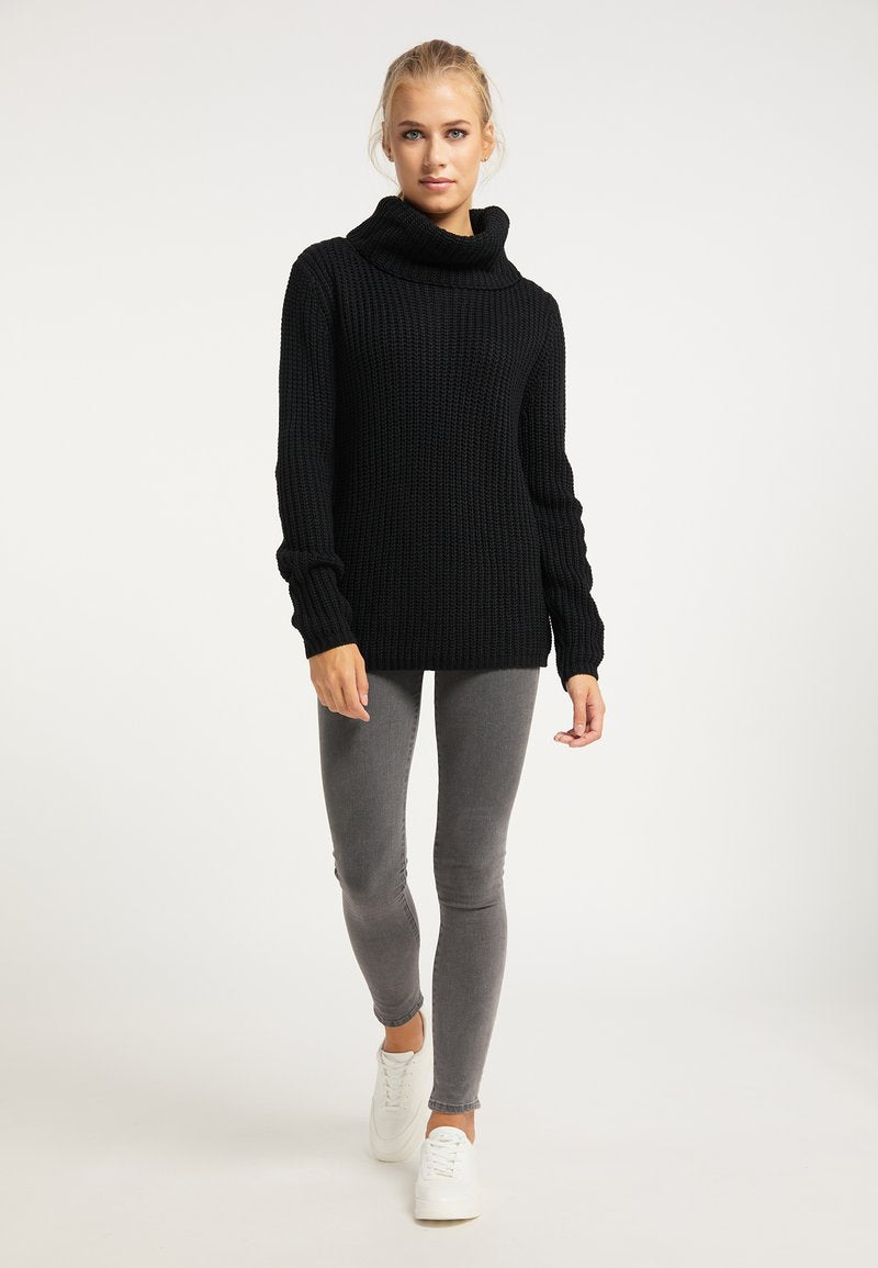 ICEBOUND PALPITO - Strickpullover - Schwarz