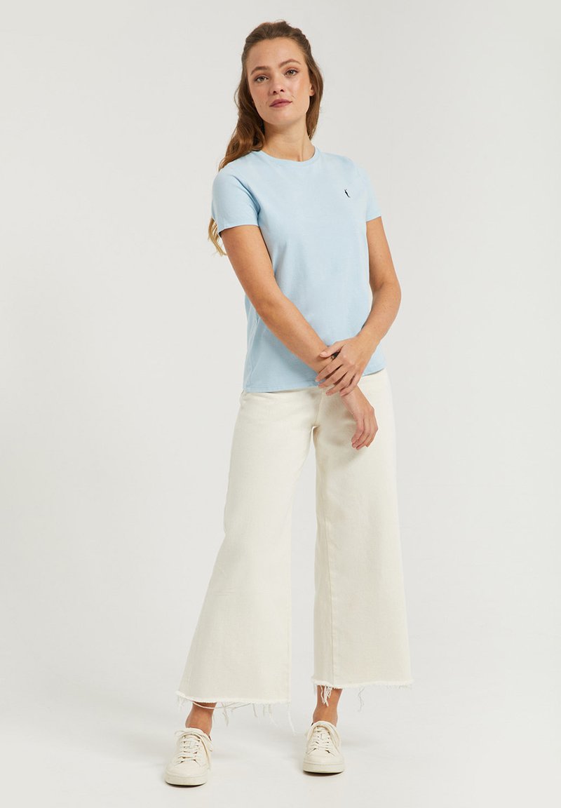 POLO CLUB SHORT SLEEVE RIGBY GO - T-Shirt Basic - Sky Blue