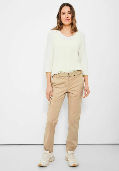 Cecil Cargohose - Beige