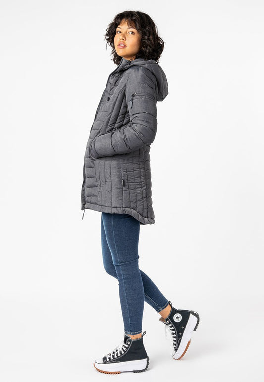 SUBLEVEL Wintermantel - Middle Grey