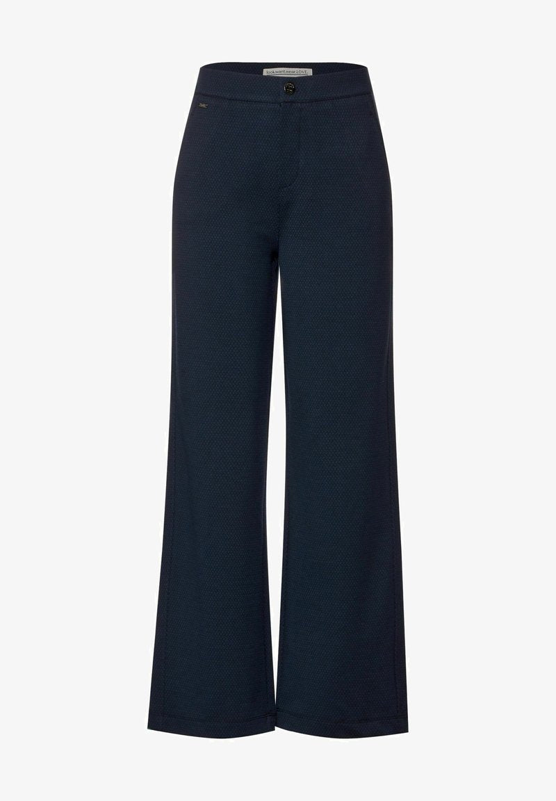 STREET ONE CASUAL FIT - Stoffhose - Blau