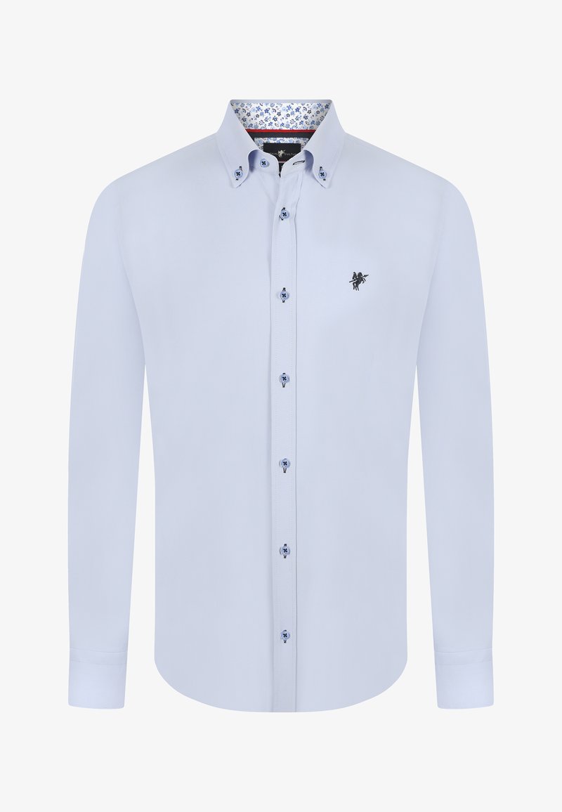  DUNCAN - Hemd - Blau