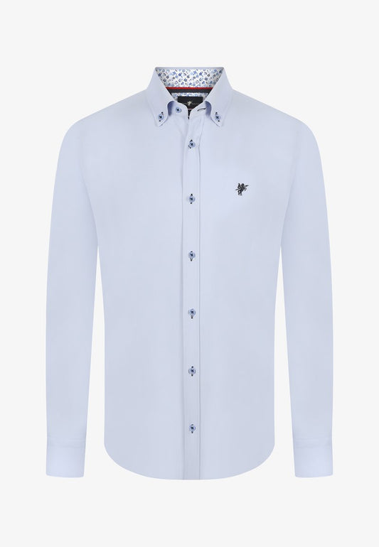  DUNCAN - Hemd - Blau