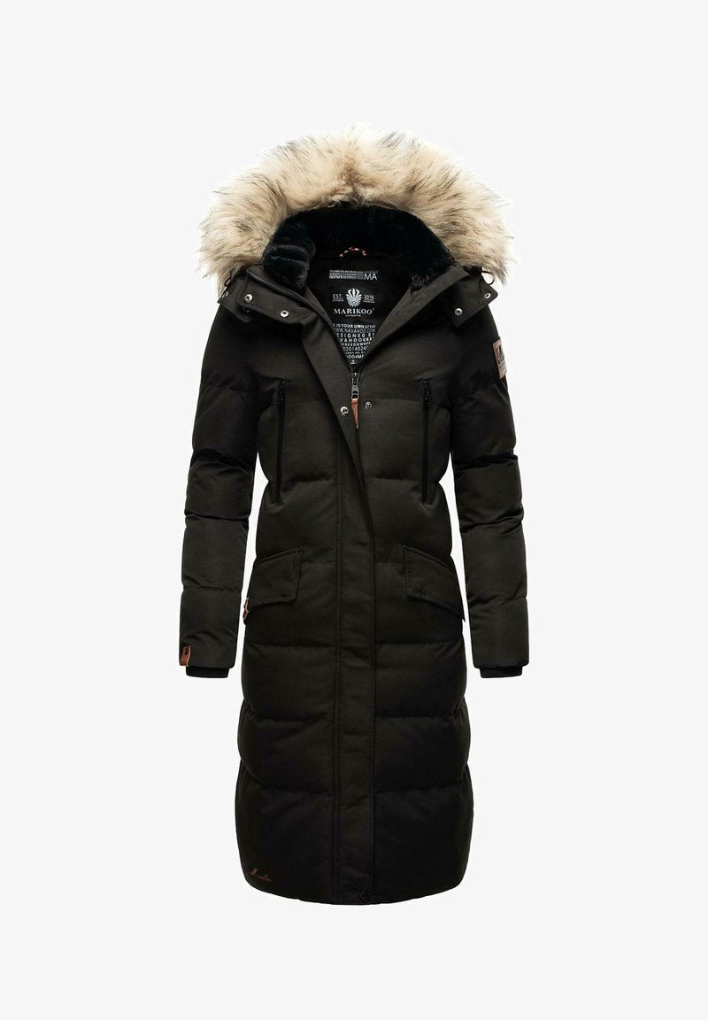 Marikoo Wintermantel - Black