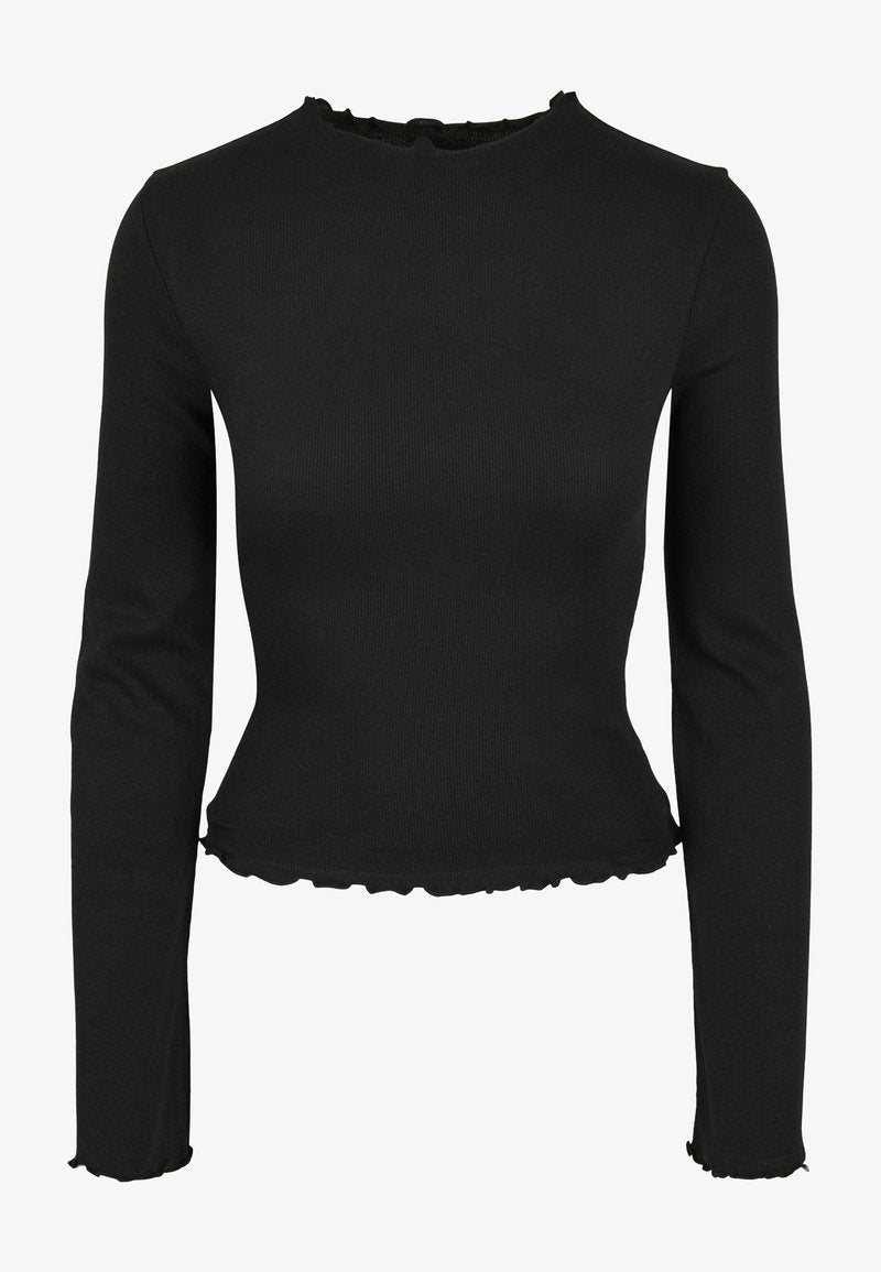 URBAN CLASSICS LONGSLEEVE - Langarmshirt - Black