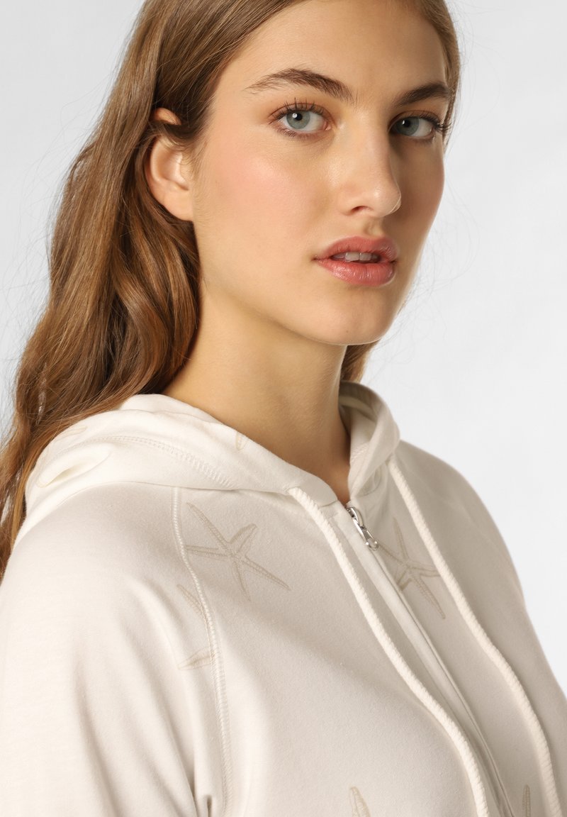 Marie Lund Sweatjacke - Ecru