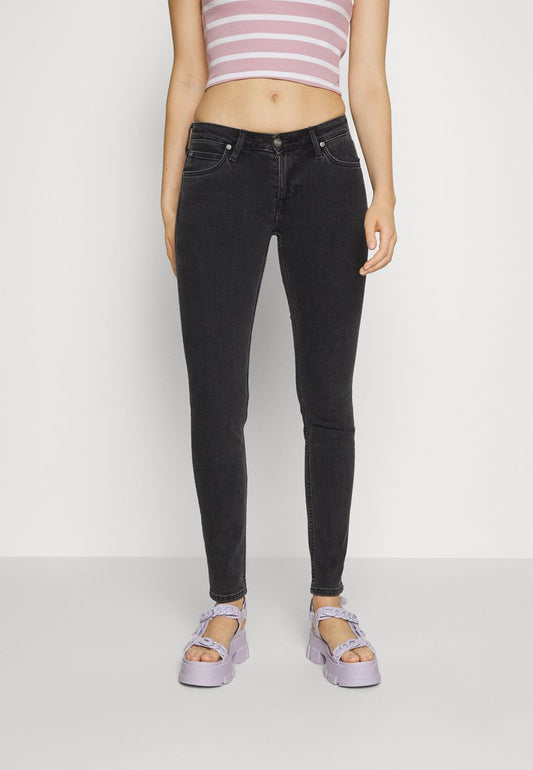 Lee SCARLETT - Jeans Skinny Fit - Black Mid Stone