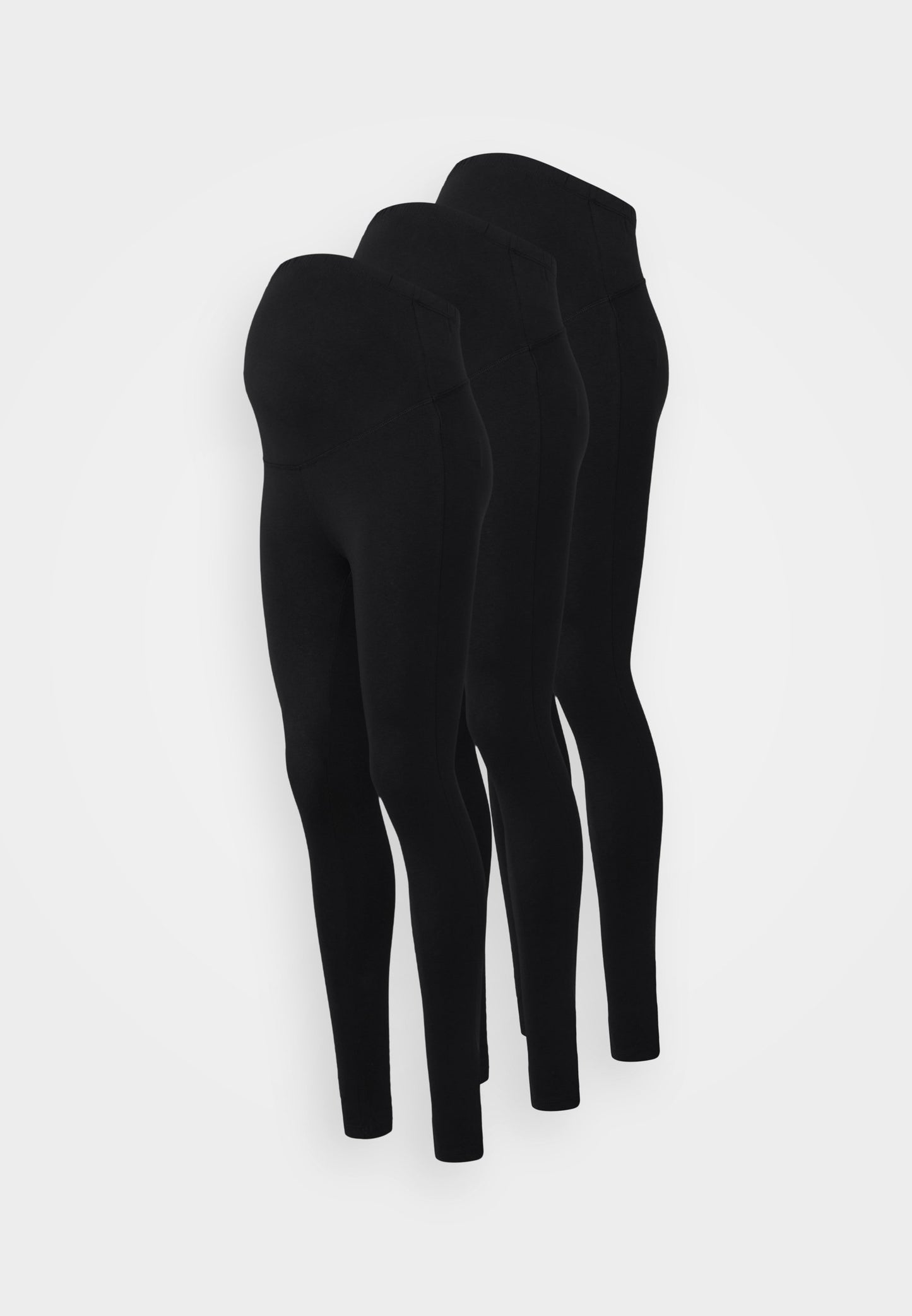  3 PACK - Leggings - Trousers - Black/bordeaux/dark Blue