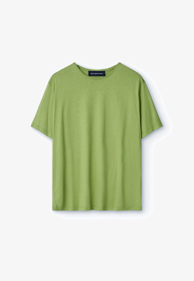 ADOLFO DOMINGUEZ ROUND - T-Shirt Basic - Green