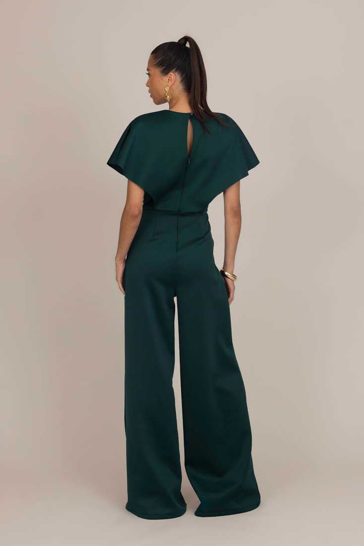  WEDDING BETTY WRAP - Jumpsuit - Forest Green