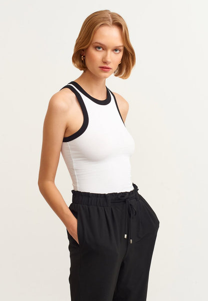  Optik - Top - White Black