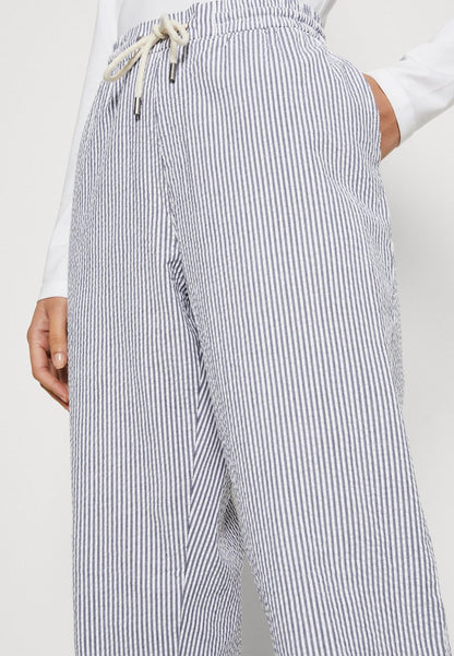 ESPRIT SEERSUCKER - Jogginghose - Navy