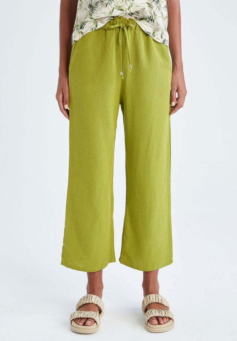 DeFacto Stoffhose - Green