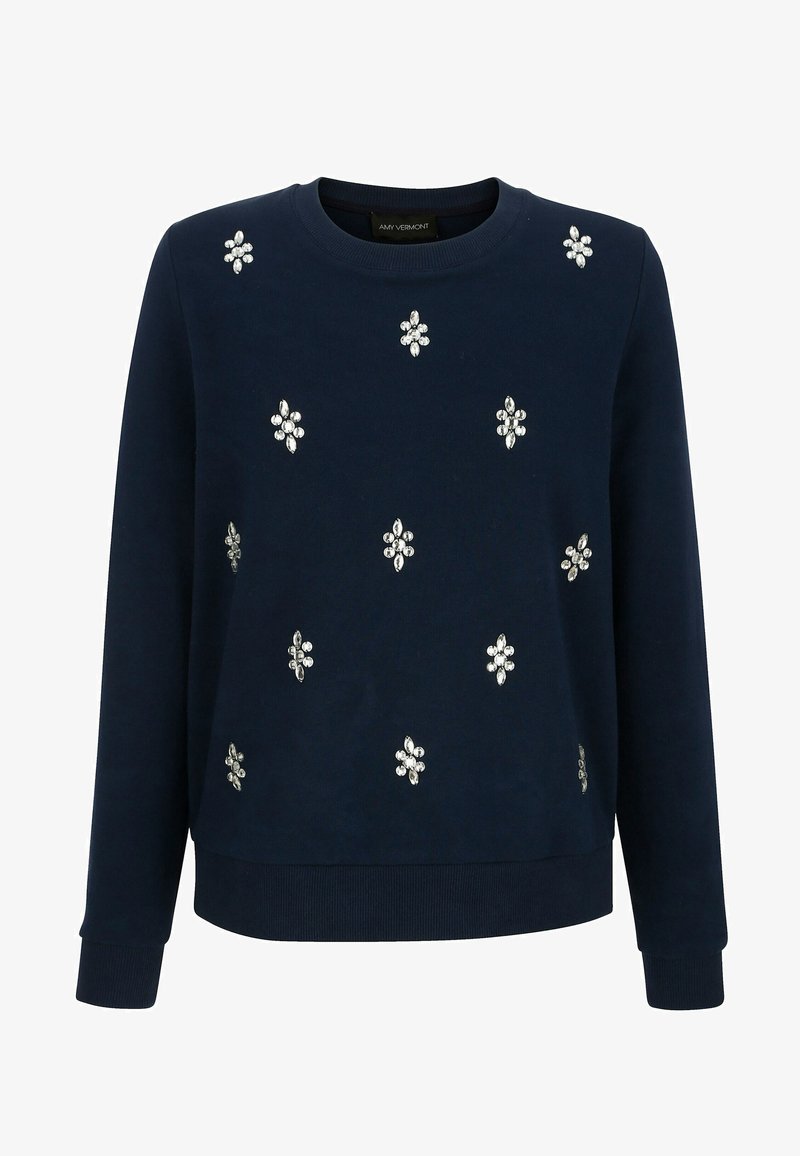  Sweatshirt - Marineblau